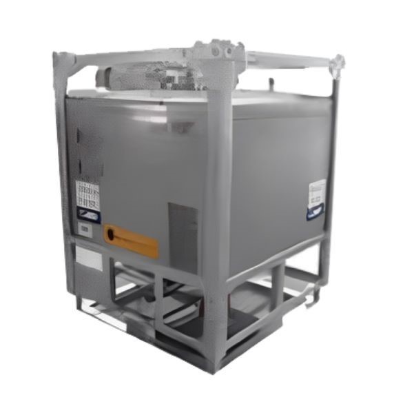 Contenedor IBC de 1000L para productos químicos con marco
