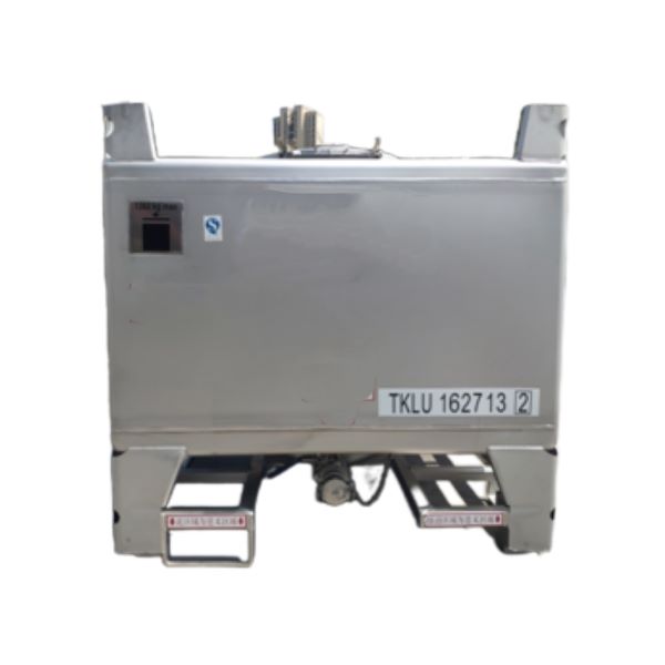 Contenedor IBC de acero inoxidable para mercancías peligrosas líquidas - modelo 103