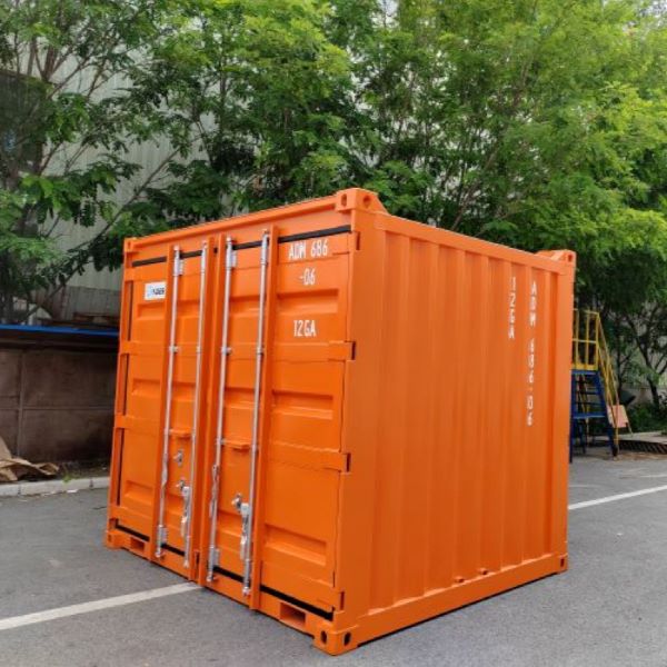 Contenedor offshore de 10 pies con puertas laterales