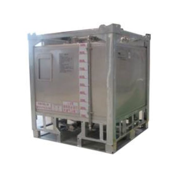 IBC de acero inoxidable para líquidos de mercancías peligrosas - modelo 185