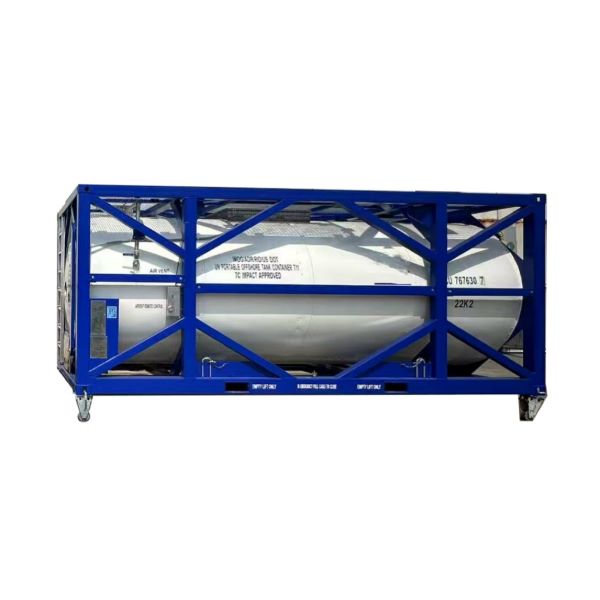 Tanque offshore de 20 pies con sistema de calefacción